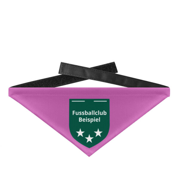 Beispiel Soccerkorn Hundehalstuch - Hundehalstuch mit Klettverschluss-5759