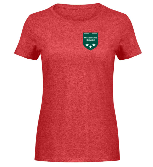Beispiel Soccerkorn Damen Shirts - Damen Melange Shirt-6802
