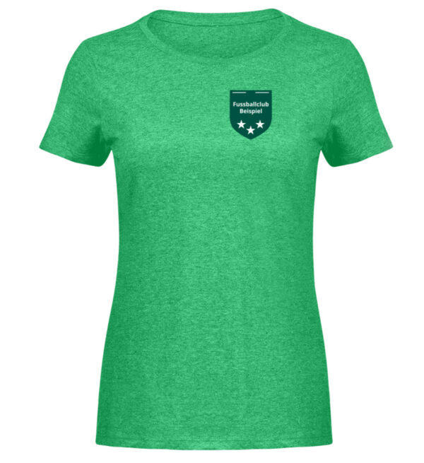 Beispiel Soccerkorn Damen Shirts - Damen Melange Shirt-6804