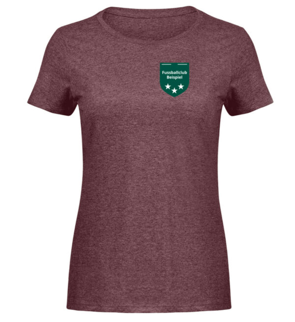 Beispiel Soccerkorn Damen Shirts - Damen Melange Shirt-6805