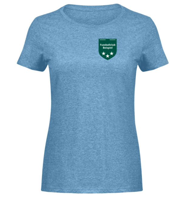 Beispiel Soccerkorn Damen Shirts - Damen Melange Shirt-6806
