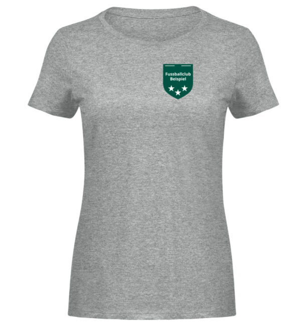 Beispiel Soccerkorn Damen Shirts - Damen Melange Shirt-6807