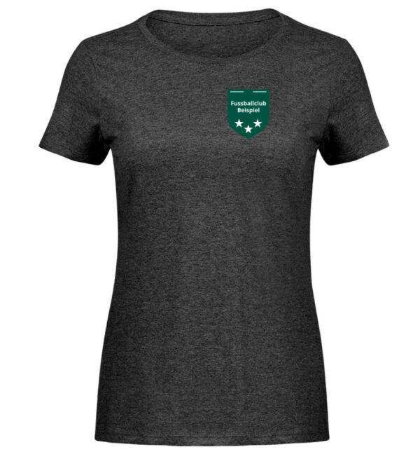 Beispiel Soccerkorn Damen Shirts - Damen Melange Shirt-6808