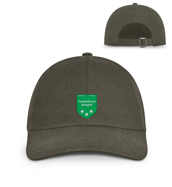 Beispiel Soccerkorn Cap-Muetzen - Organic Baseball Kappe mit Stick-7133
