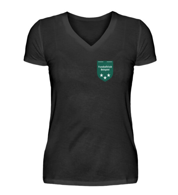 Beispiel Soccerkorn Damen Shirts - V-Neck Damenshirt-16