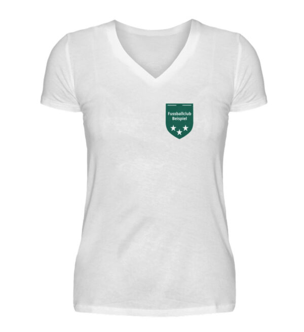 Beispiel Soccerkorn Damen Shirts - V-Neck Damenshirt-3