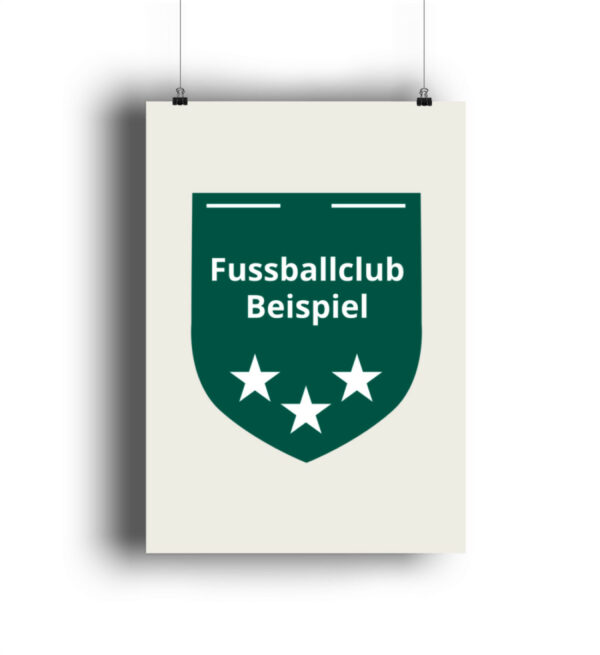 Beispiel Soccerkorn Leinwand-Poster - DIN A3 Poster (hochformat)-6780